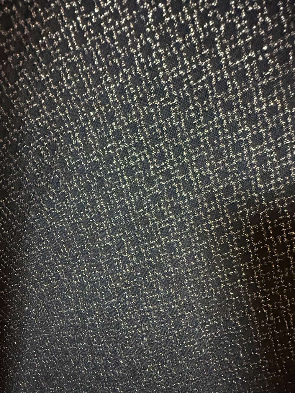 Black Textured Straight-Leg Dress Pants - Picture 2 of 6